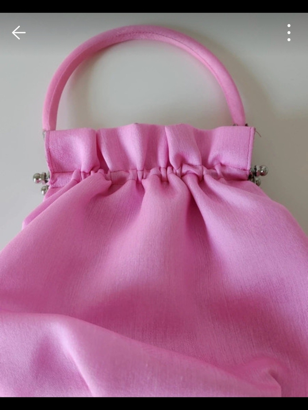 Pink Hanbok Top-Handle Women's Bag